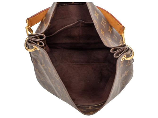 Borsa Hobo Louis Vuitton Monogram Metis Marrone - vista 4