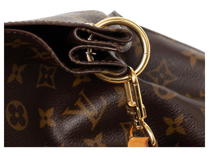 Borsa Hobo Louis Vuitton Monogram Metis Marrone - vista 6
