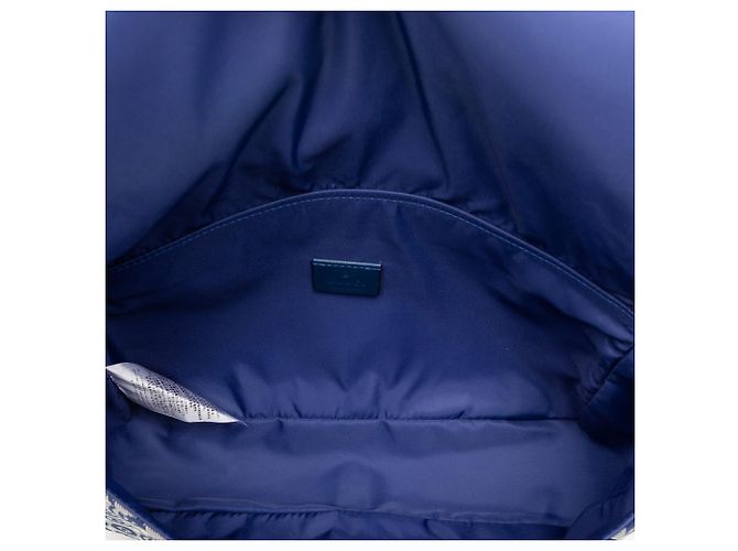 Borsa a tracolla Gucci Kids GG Canvas Star blu - vista 4