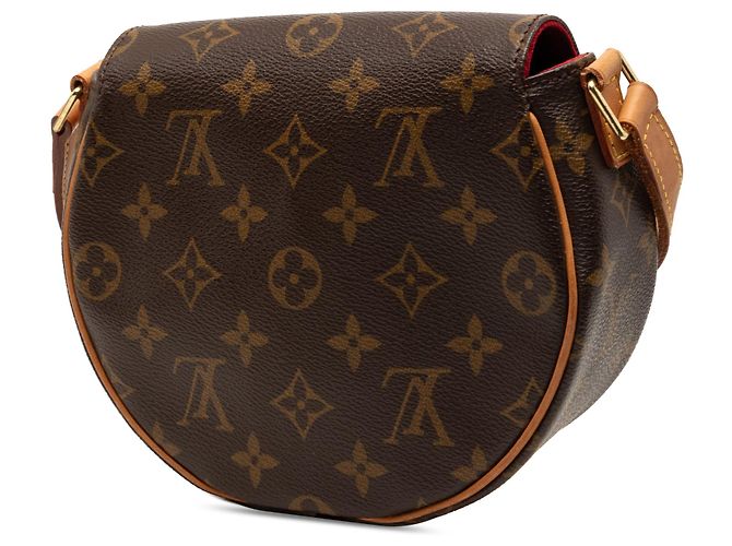 Borsa a tracolla Louis Vuitton Monogram Sac Tambourine marrone - vista 2