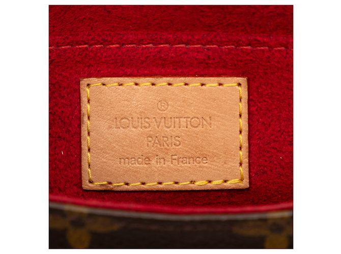 Borsa a tracolla Louis Vuitton Monogram Sac Tambourine marrone - vista 5