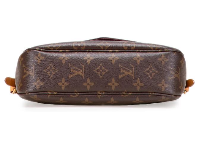 Sac bandoulière Louis Vuitton Monogram Mabillon marron - vue 3