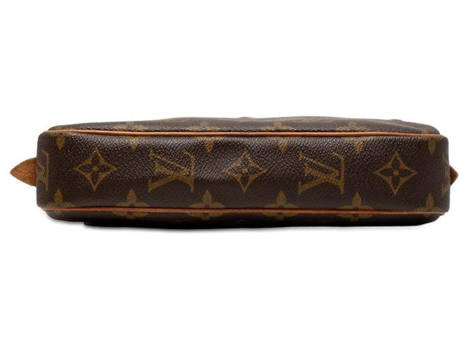 Borsa a tracolla Louis Vuitton Monogram Pochette Marly Bandouliere marrone - vista 3