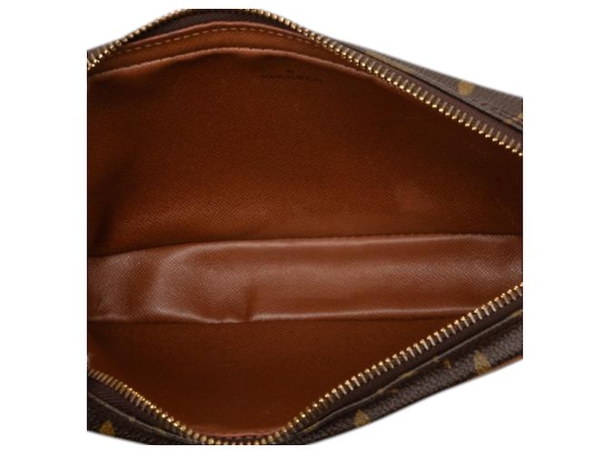Borsa a tracolla Louis Vuitton Monogram Pochette Marly Bandouliere marrone - vista 4