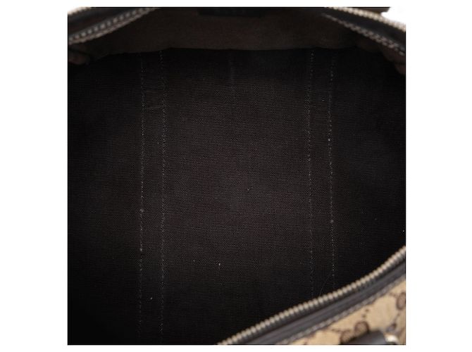 Borsa Boston Gucci Medium GG Crystal Joy beige - vista 4