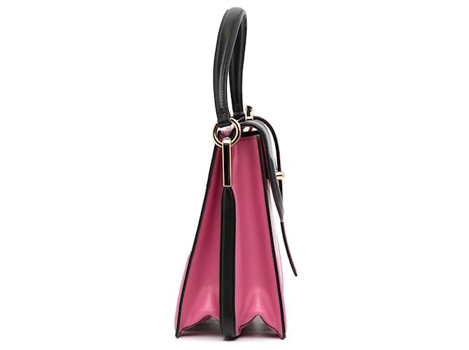 Borsa Prada Belle rosa - vista 3