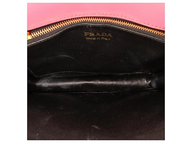 Borsa Prada Belle rosa - vista 6