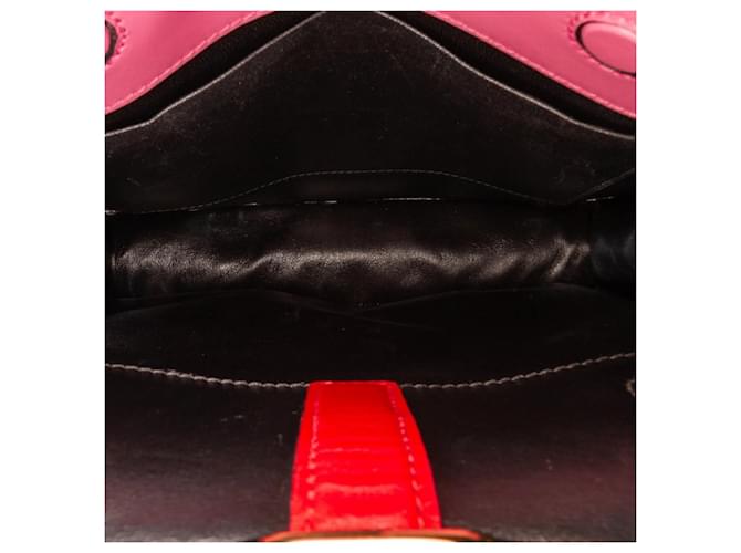 Borsa Prada Belle rosa - vista 7