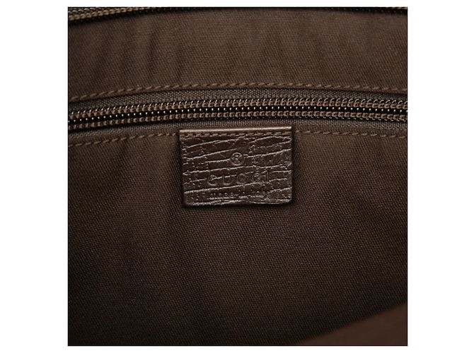 Borsa a tracolla Gucci GG Supreme color Tan Cammello - vista 5