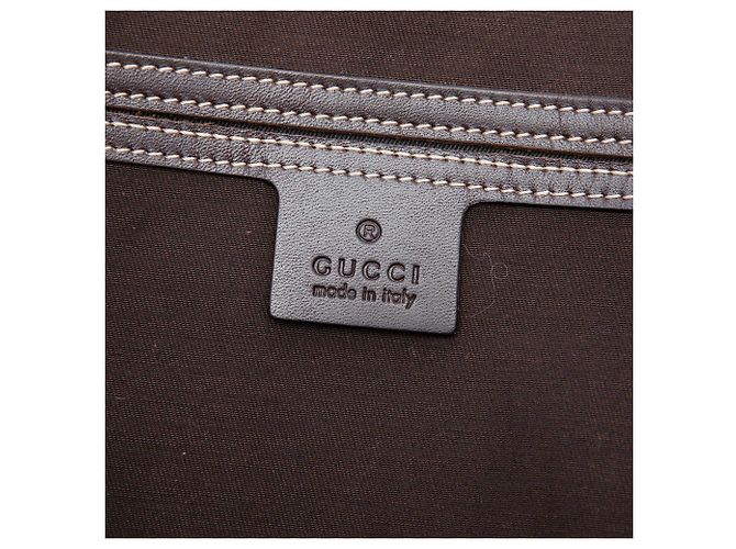 Tote verticale Gucci GG Supreme beige - vista 5