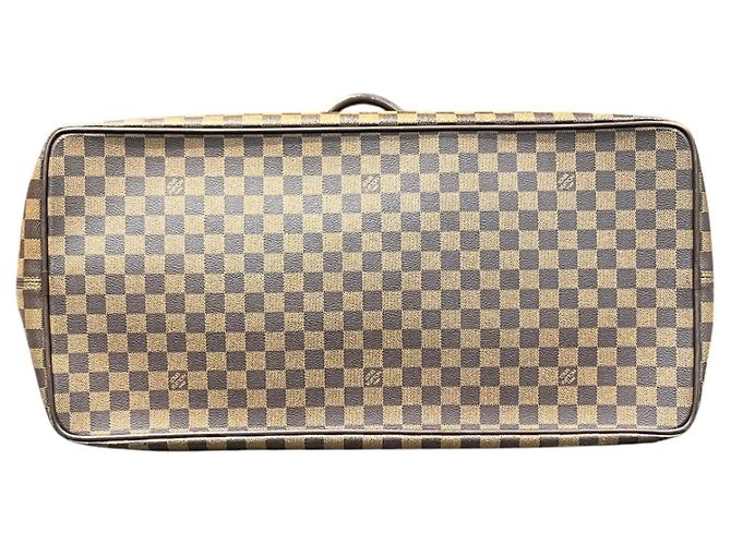 Borsa Boston Louis Vuitton Greenwich GM Marrone Damier ebene - vista 3