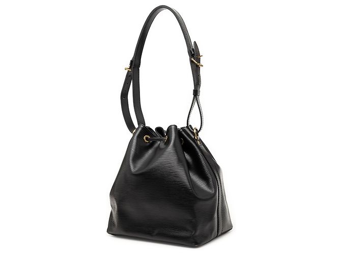 Borsa a secchiello Louis Vuitton Epi Petit Noe nera Nero - vista 2