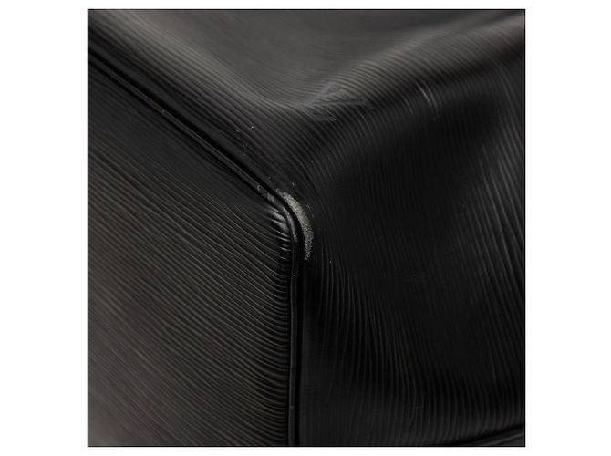 Borsa a secchiello Louis Vuitton Epi Petit Noe nera Nero - vista 5
