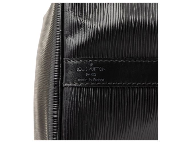 Borsa a secchiello Louis Vuitton Epi Petit Noe nera Nero - vista 6