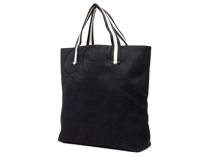 Tote in tela Gucci G Monogram Web nero - vista 2