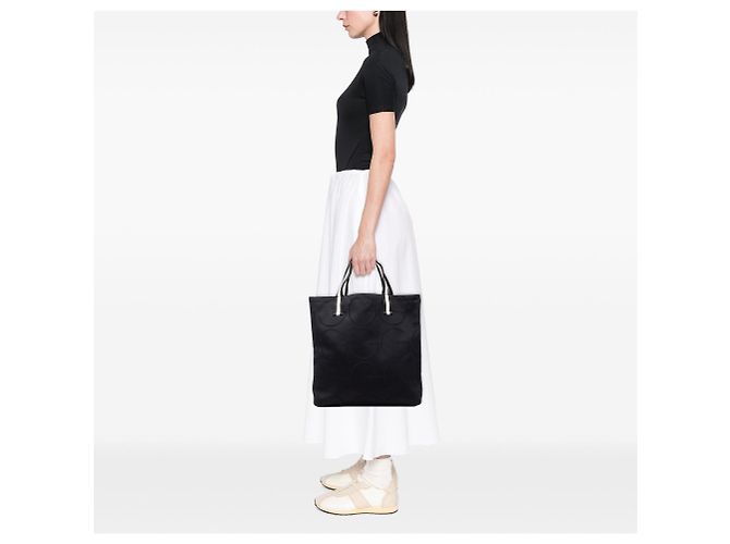 Tote in tela Gucci G Monogram Web nero - vista 6
