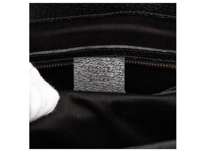 Borsa Gucci GG Canvas Nailhead nera Nero - vista 6