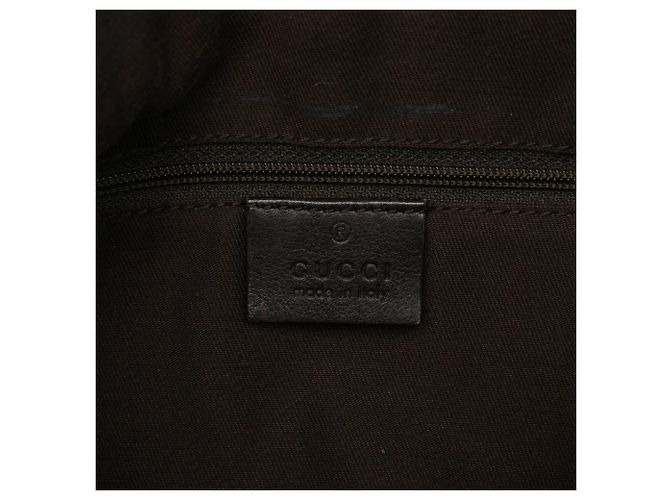 Borsa a tracolla Abbey D Ring in tela GG Gucci marrone - vista 5