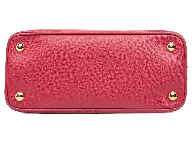 Borsa Prada Small Saffiano Lux Promenade rosa - vista 3