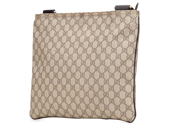 Borsa a tracolla Gucci GG Supreme marrone - vista 2