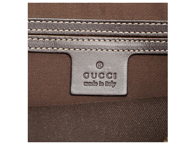 Borsa a tracolla Gucci GG Supreme marrone - vista 5
