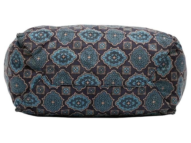 Tote Prada Tessuto Stampato blu - vista 3