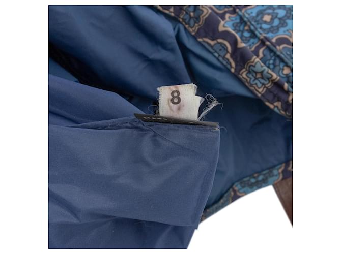 Tote Prada Tessuto Stampato blu - vista 6