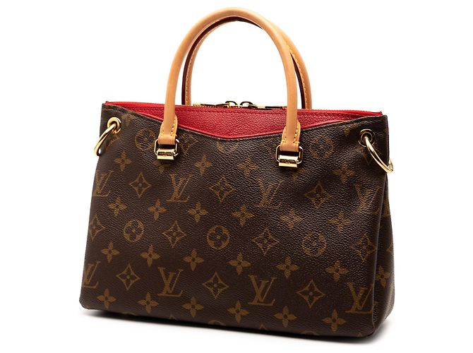 Borsa Louis Vuitton Monogram Pallas BB marrone - vista 2