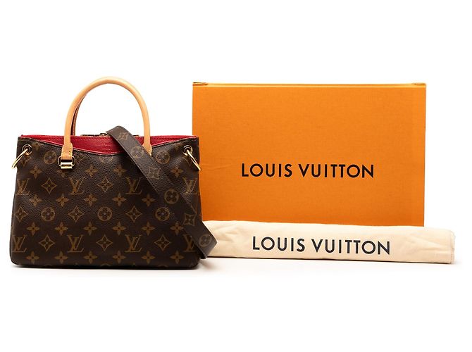 Borsa Louis Vuitton Monogram Pallas BB marrone - vista 8