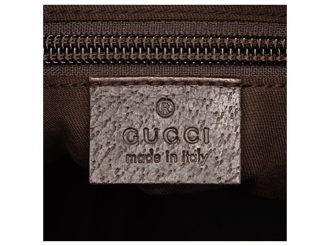 Borsa a tracolla Gucci GG Canvas Web color Tan Cammello - vista 5