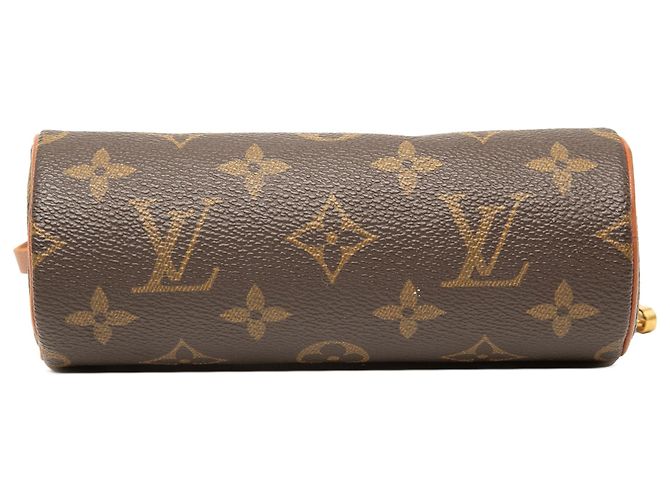 Borsa a mano Louis Vuitton Monogram Papillon marrone - vista 3