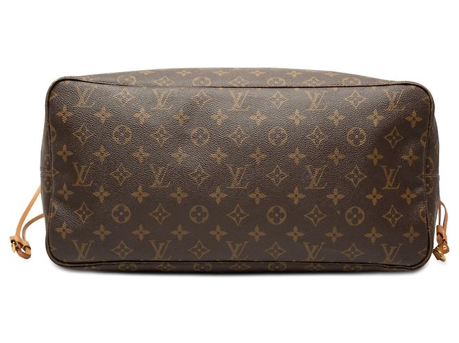 Borsa Tote Louis Vuitton Monogram Neverfull GM marrone - vista 3
