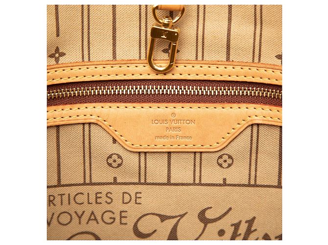 Borsa Tote Louis Vuitton Monogram Neverfull GM marrone - vista 5
