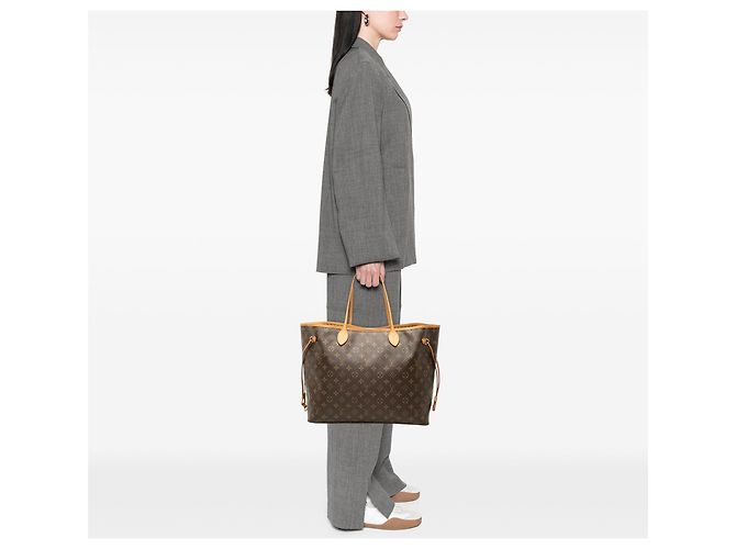 Borsa Tote Louis Vuitton Monogram Neverfull GM marrone - vista 6