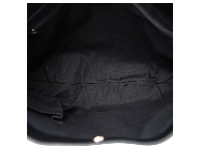 Borsa satchel Gucci GG Canvas nera Nero - vista 4