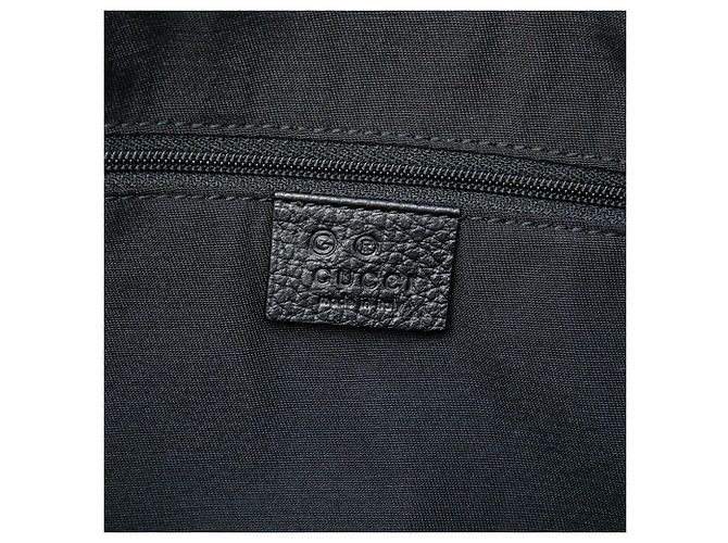 Borsa satchel Gucci GG Canvas nera Nero - vista 5