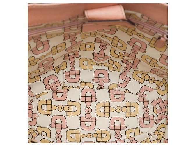 Borsa Gucci Guccissima Abbey D Ring rosa - vista 4
