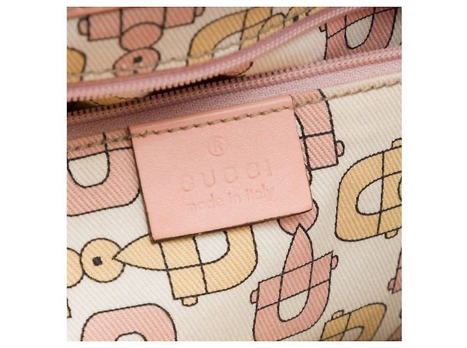Borsa Gucci Guccissima Abbey D Ring rosa - vista 5
