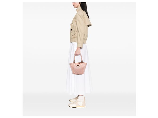 Borsa Gucci Guccissima Abbey D Ring rosa - vista 6