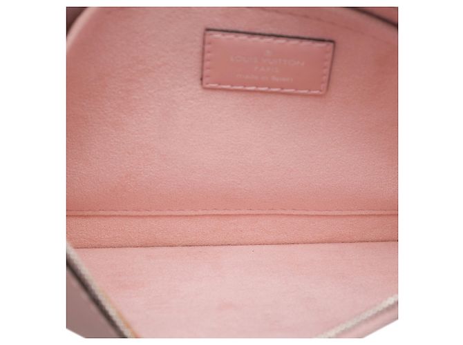 Pochette Louis Vuitton Epi Neverfull rosa - vista 4