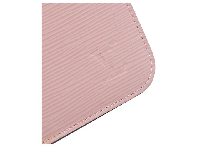 Pochette Louis Vuitton Epi Neverfull rosa - vista 5