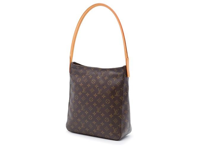 Borsa a tracolla Louis Vuitton Monogram Looping GM marrone - vista 2