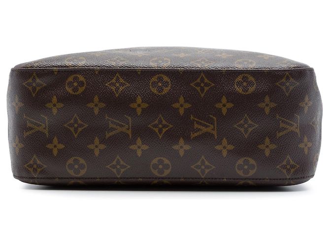 Borsa a tracolla Louis Vuitton Monogram Looping GM marrone - vista 3