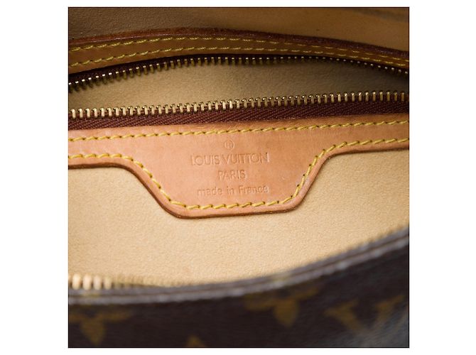 Borsa a tracolla Louis Vuitton Monogram Looping GM marrone - vista 5