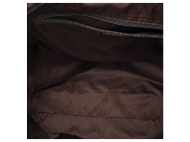 Tote Gucci Diamante Nylon Web marrone - vista 4