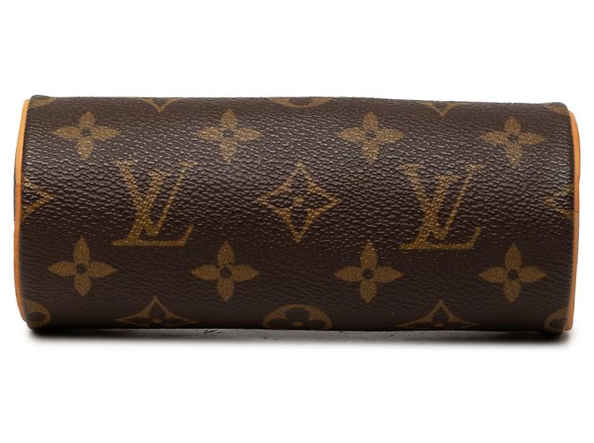Borsa a mano Louis Vuitton Monogram Papillon marrone - vista 3