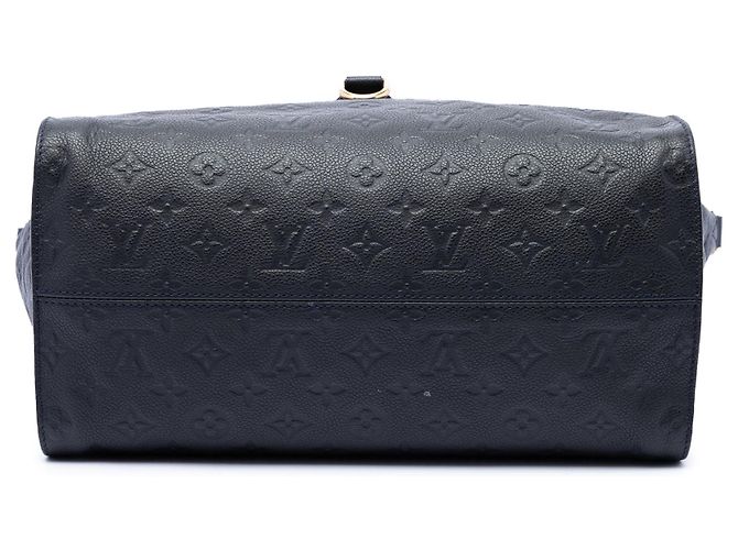 Borsa Louis Vuitton Monogram Empreinte Lumineuse PM blu - vista 3