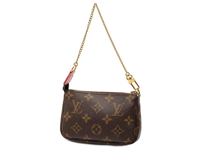 Borsa Louis Vuitton Monogram Vivienne Christmas Roller Coaster Mini Pochette Accessoires marrone - vista 2