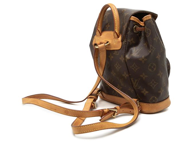Zaino Louis Vuitton Monogram Mini Montsouris marrone - vista 2