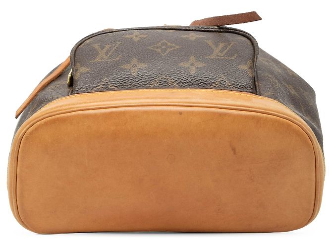Zaino Louis Vuitton Monogram Mini Montsouris marrone - vista 3